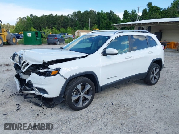 2019 Jeep Cherokee Limited with VIN 1C4PJLDX1KD302882, listed as a IAAI auction lot 42191309 with 79,426 mi miles and . Bid and sale history available at DreamBid. Image 17.
