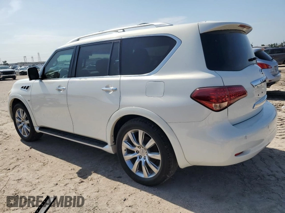 2014 Infiniti QX80 with VIN JN8AZ2NE5E9063225, listed as a Copart auction lot 56323385 with 172,135 mi miles and Clean title. Bid and sale history available at DreamBid. Image 2.