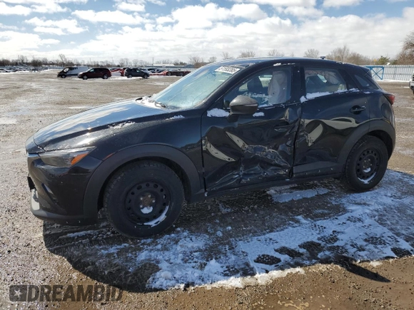 2019 Mazda CX-3 Grand Touring with VIN JM1DKFD78K0450505, listed as a Copart auction lot 51593285 with 88,724 mi miles and Salvage Title. Bid and sale history available at DreamBid. Image 1.