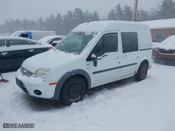 2013 Ford Transit Connect Wagon XLT with VIN NM0KS9BN2DT143792, listed as a IAAI auction lot 41496545 with 178,331 mi miles. Bid and sale history available at carsss.com. Image 2.