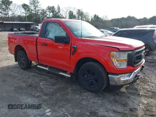 2022 Ford F-150 XL with VIN 1FTMF1CB0NKE05421, listed as a IAAI auction lot 41468165 with 20,265 mi miles. Bid and sale history available at carsss.com. Image 1.