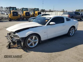 2012 Ford Mustang GT Premium with VIN 1ZVBP8CF8C5265773, listed as a Copart auction lot 46900015 with 31,065 mi miles and Salvage Title. Bid and sale history available at carsss.com. Image 1.