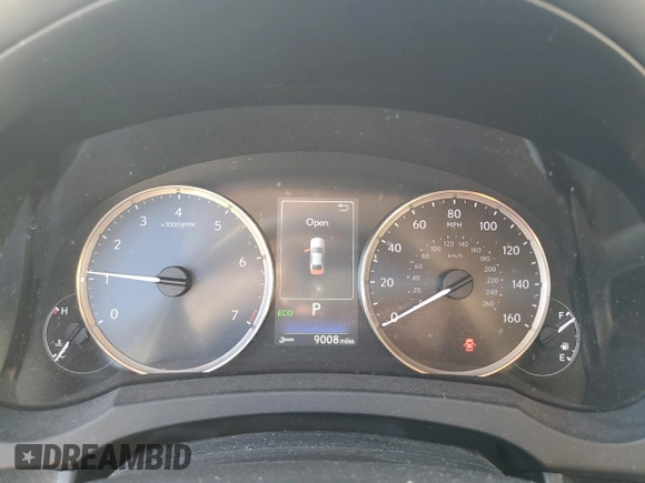 2020 Lexus IS 300 with VIN JTHD81F25L5041559, listed as a Copart auction lot 77375744 with 18,263 mi miles and Salvage title. Bid and sale history available at DreamBid. Image 9.