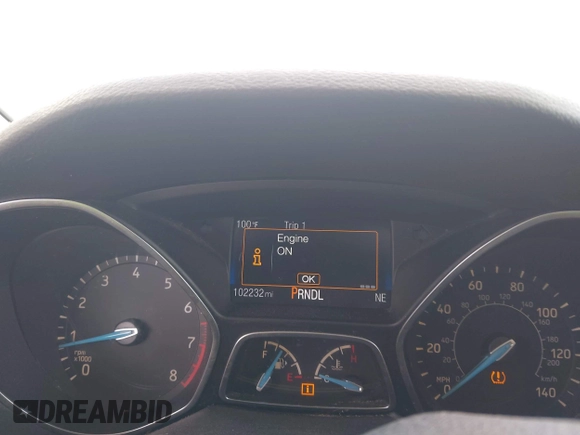 2015 Ford Focus SE with VIN 1FADP3F2XFL354354, listed as a IAAI auction lot 42183319 with 102,232 mi miles and . Bid and sale history available at carsss.com. Image 7.