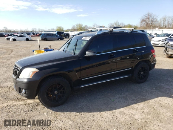 2010 Mercedes-Benz GLK 350 with VIN WDCGG8HB4AF395422, listed as a Copart auction lot 53845625 with 296,185 mi miles and Clean Title. Bid and sale history available at carsss.com. Image 1.