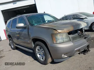 2007 Chevrolet Tahoe LS with VIN 1GNFC13J57R183484, listed as a IAAI auction lot 40837034 with Not provided miles and . Bid and sale history available at DreamBid. Image 1.