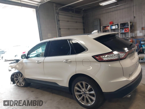 2017 Ford Edge Titanium z VIN 2FMPK4K85HBB25763, wystawiony jako IAAI lot #42085795 z przebiegiem 123 309 mil mil oraz . Historia ofert i sprzedaży dostępna na DreamBid. Obrazek 14.