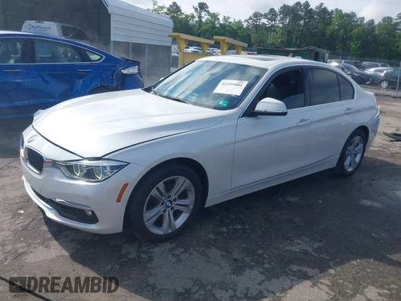 2016 BMW 3 Series 328i xDrive with VIN WBA8E3G51GNU02448, listed as a IAAI auction lot 42259401 with 109,653 mi miles and . Bid and sale history available at DreamBid. Image 17.