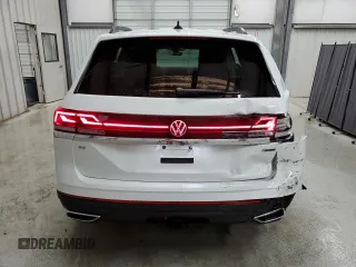 2025 Volkswagen Atlas SE z VIN 1V2HR2CA8SC502389, wystawiony jako Copart lot #51980025 z przebiegiem 10 753 mil mil oraz Czysty tytuł • Clean title. Historia ofert i sprzedaży dostępna na DreamBid. Obrazek 6.