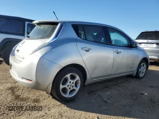 2013 Nissan LEAF SV with VIN 1N4AZ0CP5DC423640, listed as a Copart auction lot 80779174 with 106,221 mi miles and Salvage Title. Bid and sale history available at DreamBid. Image 3.