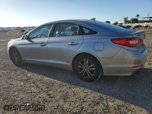 2017 Hyundai Sonata 2.4L with VIN 5NPE24AF7HH520821, listed as a Copart auction lot 43833435 with 107,450 mi miles and Salvage Title. Bid and sale history available at carsss.com. Image 2.