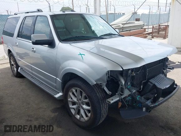 2017 Ford Expedition Max Limited z VIN 1FMJK1KT7HEA19683, wystawiony jako IAAI lot #42417196 z przebiegiem 132 525 mil mil oraz . Historia ofert i sprzedaży dostępna na DreamBid. Obrazek 1.