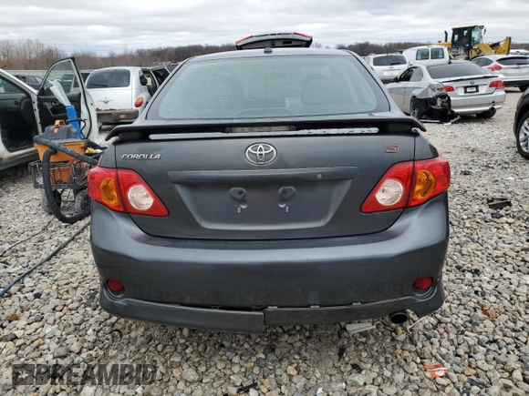 2010 Toyota Corolla with VIN 2T1BU4EE0AC525284, listed as a Copart auction lot 50712135 with 121,379 mi miles and Salvage Title. Bid and sale history available at carsss.com. Image 6.