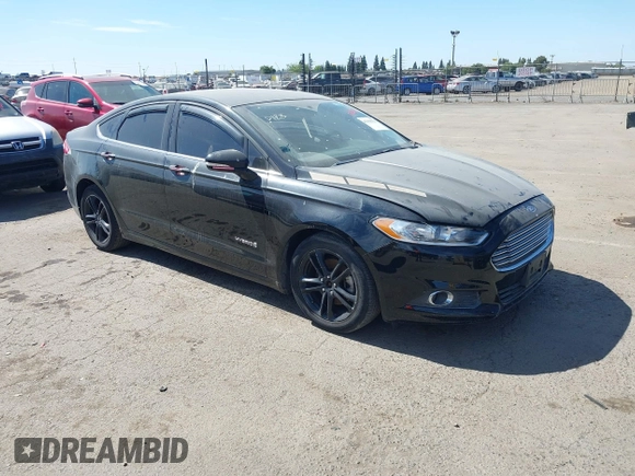 2016 Ford Fusion SE Hybrid z VIN 3FA6P0LU4GR260180, wystawiony jako IAAI lot #42508932 z przebiegiem 97 475 mil mil oraz . Historia ofert i sprzedaży dostępna na DreamBid. Obrazek 1.