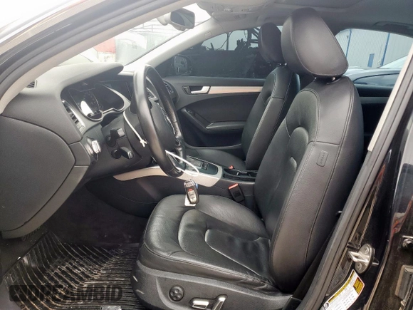 2013 Audi A4 Premium Plus with VIN WAUFFAFL8DN027310, listed as a Copart auction lot 57168905 with 122,176 mi miles and Salvage title. Bid and sale history available at DreamBid. Image 7.