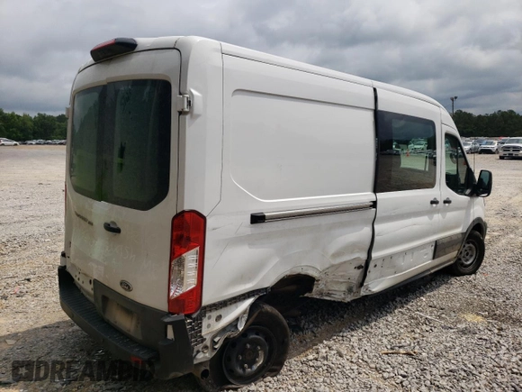 2023 Ford Transit Cargo with VIN 1FTBR1C88PKA82709, listed as a Copart auction lot 54151974 with 43,953 mi miles and . Bid and sale history available at DreamBid. Image 3.