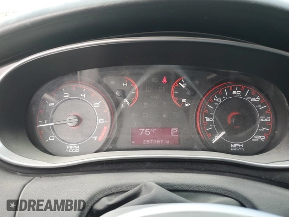 2013 Dodge Dart SXT with VIN 1C3CDFBA6DD298924, listed as a Copart auction lot 71469954 with 257,957 mi miles and Salvage Title. Bid and sale history available at carsss.com. Image 9.