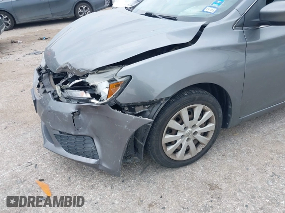 2017 Nissan Sentra SV with VIN 3N1AB7AP8HL707187, listed as a IAAI auction lot 42263874 with 74,124 mi miles and . Bid and sale history available at DreamBid. Image 6.