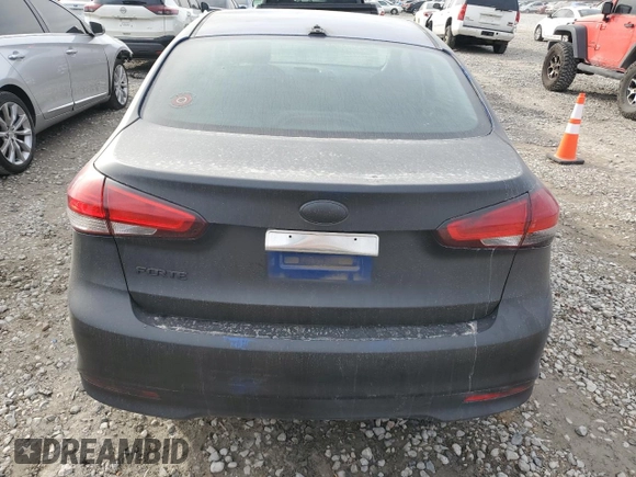 2018 Kia Forte LX with VIN 3KPFK4A76JE200607, listed as a Copart auction lot 42178015 with 0 mi miles and Salvage Title. Bid and sale history available at carsss.com. Image 6.
