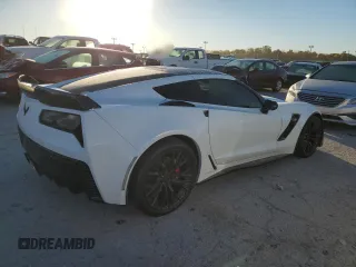 2015 Chevrolet Corvette Z06 1LZ with VIN 1G1YN2D6XF5600852, listed as a Copart auction lot 77619184 with 47,557 mi miles and Clean Title. Bid and sale history available at carsss.com. Image 3.
