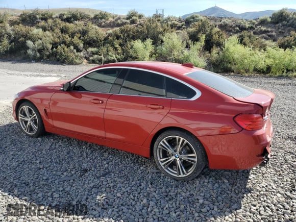 2017 BMW 4 Series 430i xDrive with VIN WBA4F9C54HG439603, listed as a Copart auction lot 62525125 with 40,331 mi miles and Salvage title. Bid and sale history available at DreamBid. Image 2.