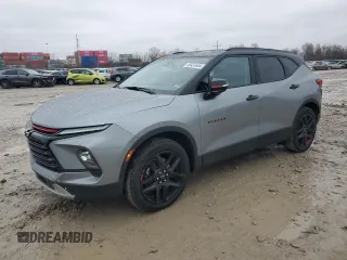 2024 Chevrolet Blazer LT z VIN 3GNKBJR46RS176627, wystawiony jako Copart lot #85931884 z przebiegiem 12 363 mil mil oraz Szkoda całkowita • Salvage title. Historia ofert i sprzedaży dostępna na DreamBid. Obrazek 1.