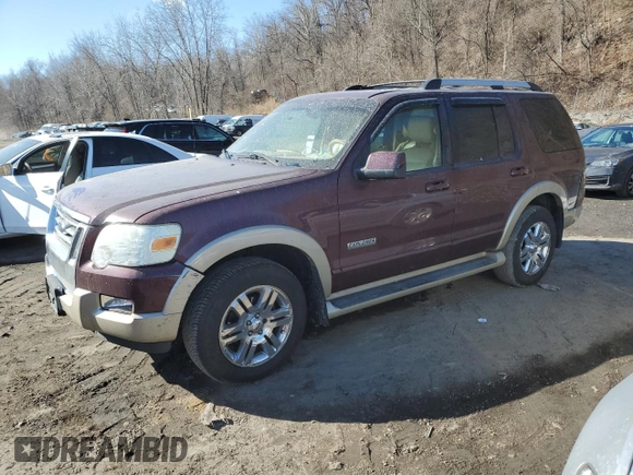 2006 Ford Explorer Eddie Bauer with VIN 1FMEU74866UA13514, listed as a Copart auction lot 47202515 with 189,493 mi miles and Clean title. Bid and sale history available at DreamBid. Image 1.