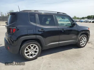 2020 Jeep Renegade Latitude with VIN ZACNJABB9LPL65716, listed as a Copart auction lot 53452695 with 66,390 mi miles and Salvage Title. Bid and sale history available at carsss.com. Image 3.