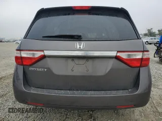 2011 Honda Odyssey EX with VIN 5FNRL5H46BB070299, listed as a Copart auction lot 50550385 with 167,544 mi miles and Salvage Title. Bid and sale history available at carsss.com. Image 6.