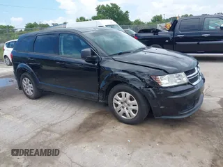 2014 Dodge Journey American Value with VIN 3C4PDCAB4ET140020, listed as a IAAI auction lot 42380066 with 165,768 mi miles and . Bid and sale history available at DreamBid. Image 1.
