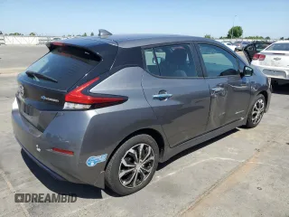 2018 Nissan LEAF SV with VIN 1N4AZ1CP2JC303814, listed as a Copart auction lot 58406135 with 175,777 mi miles and Clean title. Bid and sale history available at DreamBid. Image 3.