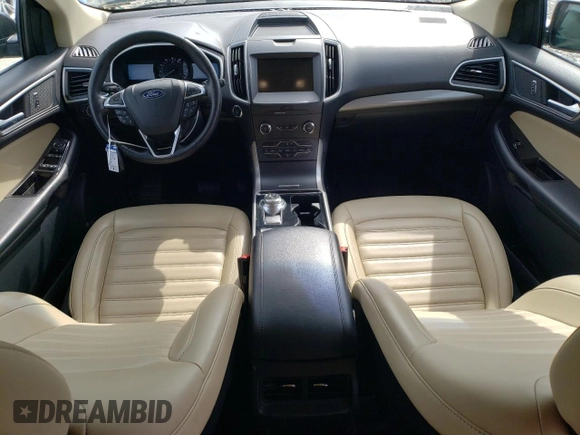 2020 Ford Edge SEL with VIN 2FMPK4J97LBA21908, listed as a Copart auction lot 48910935 with 53,747 mi miles and Salvage Title. Bid and sale history available at DreamBid. Image 8.