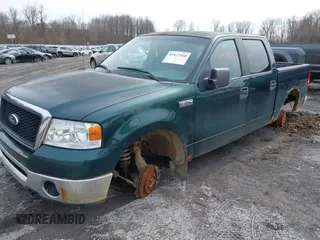 2007 Ford F-150 XLT with VIN 1FTPW14V87KA46425, listed as a IAAI auction lot 41927510 with 268,978 mi miles. Bid and sale history available at carsss.com. Image 2.