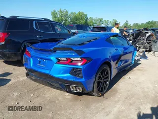 2024 Chevrolet Corvette 3LT with VIN 1G1YC2D47R5113603, listed as a IAAI auction lot 42639608 with Not provided miles and . Bid and sale history available at DreamBid. Image 4.