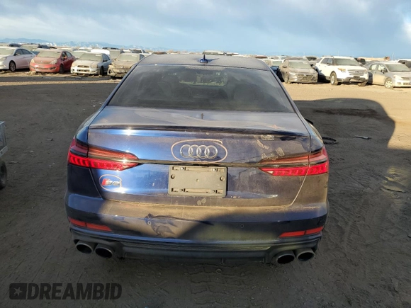 2020 Audi S6 Prestige z VIN WAUFFAF25LN039212, wystawiony jako Copart lot #38084554 z przebiegiem 20 377 mil mil oraz . Historia ofert i sprzedaży dostępna na DreamBid. Obrazek 6.
