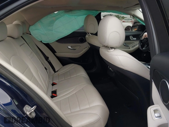2017 Mercedes-Benz C 300 with VIN 55SWF4JB8HU187628, listed as a IAAI auction lot 42424467 with 102,077 mi miles and . Bid and sale history available at DreamBid. Image 8.