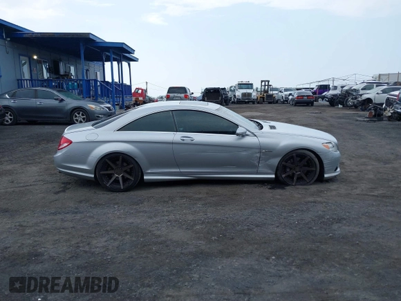 2009 Mercedes-Benz CL 5.5L V8 with VIN WDDEJ86X29A023380, listed as a IAAI auction lot 41746047 with 59,496 mi miles. Bid and sale history available at carsss.com. Image 13.