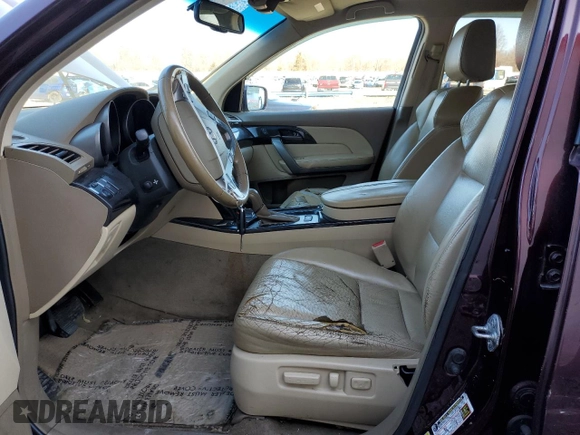 2009 Acura MDX Sport/Entertainment Pkg with VIN 2HNYD288X9H511134, listed as a Copart auction lot 49831475 with 197,777 mi miles and Salvage Title. Bid and sale history available at carsss.com. Image 7.