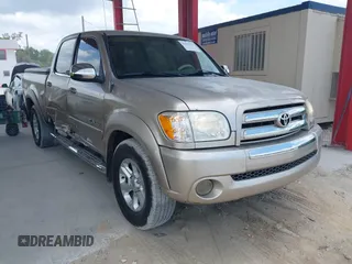 2005 Toyota Tundra SR5 with VIN 5TBET34115S494061, listed as a IAAI auction lot 42307970 with 218,034 mi miles and . Bid and sale history available at DreamBid. Image 1.
