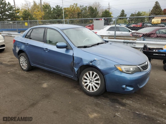 2008 Subaru Impreza Sedan (Natl) i w/Premium Pkg with VIN JF1GE61608H514715, listed as a Copart auction lot 76805344 with 124,983 mi miles and Salvage Title. Bid and sale history available at carsss.com. Image 4.