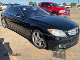 2009 Mercedes-Benz CL-Class 5.5L V8 with VIN WDDEJ86X89A021228, listed as a Copart auction lot 77982264 with 107,480 mi miles and Clean Title. Bid and sale history available at carsss.com. Image 1.