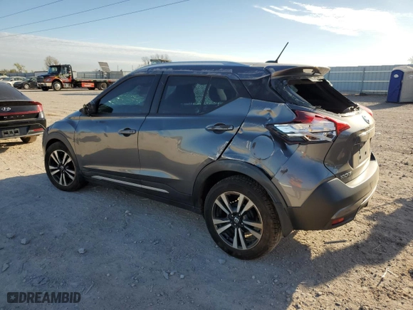 2018 Nissan Kicks SR with VIN 3N1CP5CU6JL509862, listed as a Copart auction lot 50445485 with 109,745 mi miles and Salvage Title. Bid and sale history available at carsss.com. Image 2.