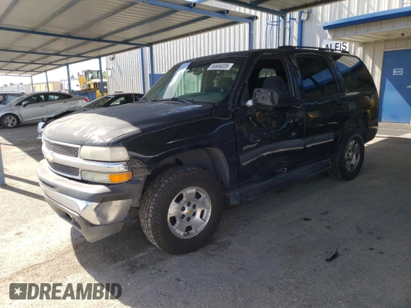 2002 Chevrolet Tahoe LS z VIN 1GNEC13V32J215385, wystawiony jako Copart lot #56666035 z przebiegiem 227 553 mil mil oraz Szkoda całkowita • Salvage title. Historia ofert i sprzedaży dostępna na DreamBid. Obrazek 1.