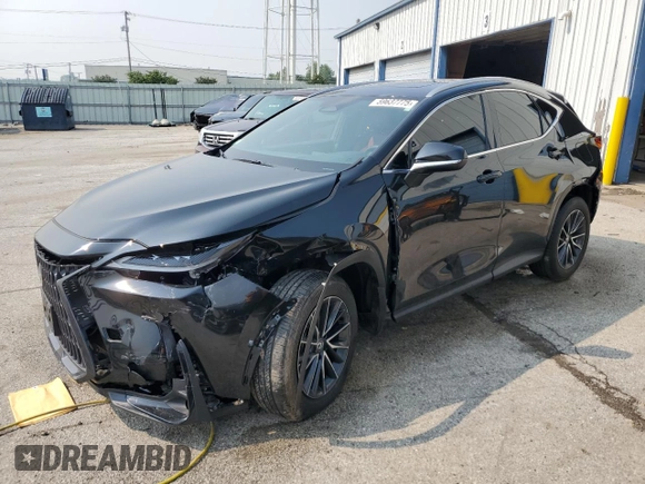 2025 Lexus NX 350 с VIN 2T2AGCEZ7SC061228, выставлен на аукционе Copart как лот 59637775 с пробегом 7 173 миль миль и Списание • Salvage title. История ставок и продаж доступна на DreamBid. Изображение 1.