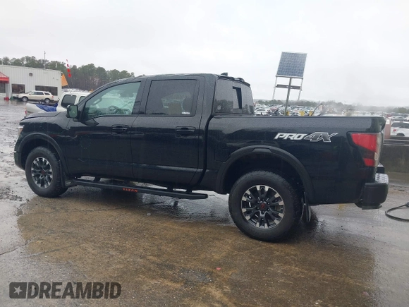2024 Nissan Titan Pro-4X with VIN 1N6AA1ED6RN118344, listed as a IAAI auction lot 41546438 with 10,163 mi miles and . Bid and sale history available at DreamBid. Image 14.
