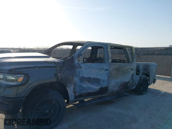 2020 Ram 1500 Big Horn with VIN 1C6SRFFT6LN383461, listed as a IAAI auction lot 41810813 with Not provided miles and . Bid and sale history available at DreamBid. Image 6.