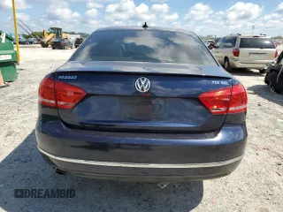 2014 Volkswagen Passat SEL Premium with VIN 1VWCN7A32EC018096, listed as a Copart auction lot 56972805 with 118,515 mi miles and Non repairable. Bid and sale history available at DreamBid. Image 6.