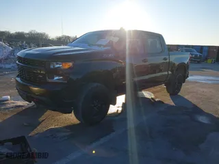 2019 Chevrolet Silverado 1500 Custom Trail Boss with VIN 3GCPYCEH7KG121386, listed as a IAAI auction lot 41357405 with 100,355 mi miles. Bid and sale history available at carsss.com. Image 23.