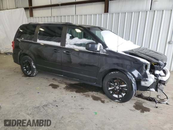 2017 Dodge Grand Caravan SXT with VIN 2C4RDGCG2HR857161, listed as a Copart auction lot 45929385 with 117,972 mi miles and Salvage Title. Bid and sale history available at DreamBid. Image 4.