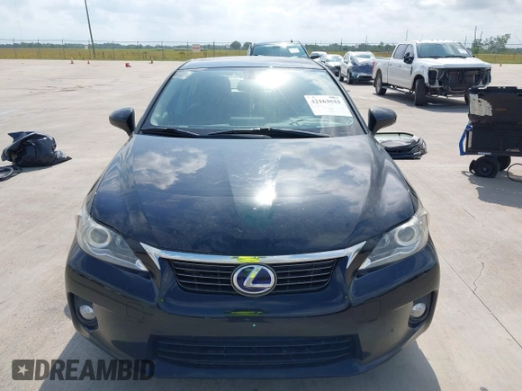 2011 Lexus CT 200h with VIN JTHKD5BH7B2004369, listed as a IAAI auction lot 42163533 with 84,718 mi miles and . Bid and sale history available at DreamBid. Image 12.